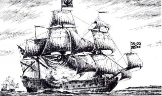 рисунок корабля Ингерманланд
