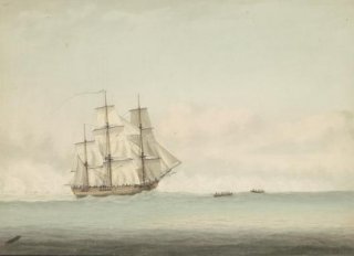 Первый корабль Кука Endeavour