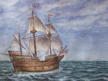 картина корабля Мейфлауэр